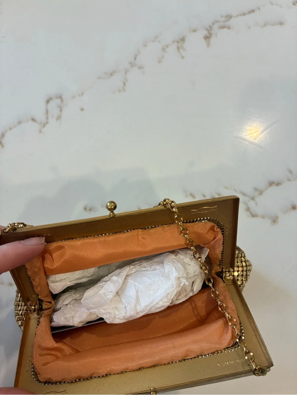 Vintage elegant gold
